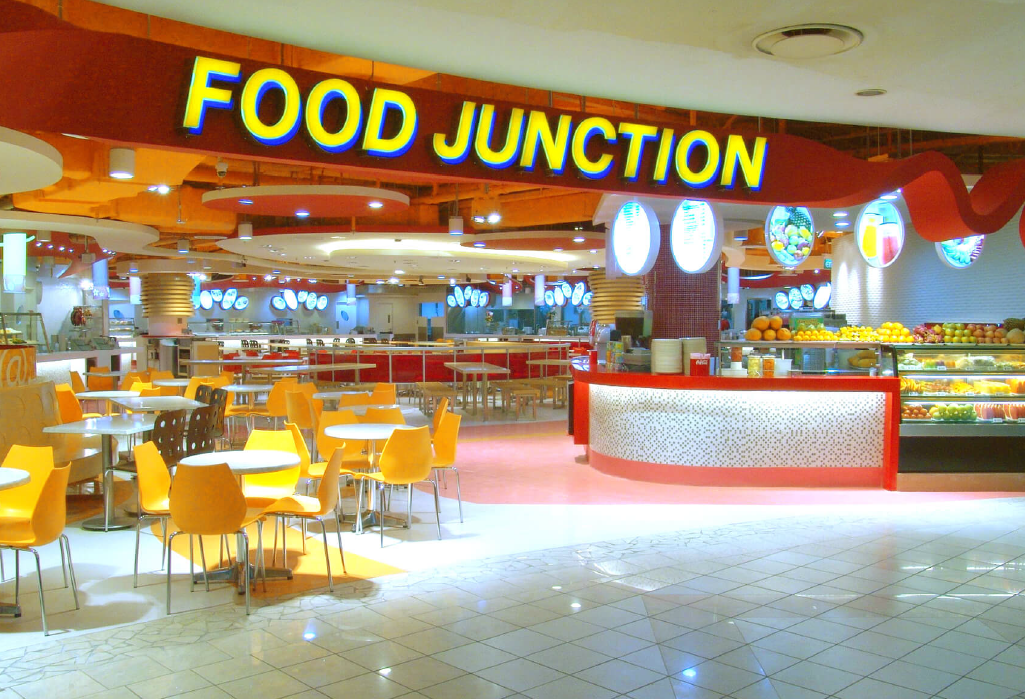 Greenlam Laminates for Food Court