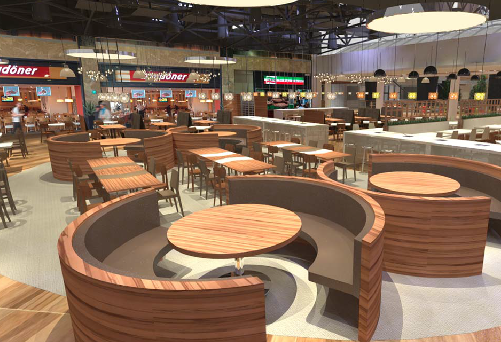 Anti-Bacterial & Anti- Fingerprint Laminate Sheets for Food Court